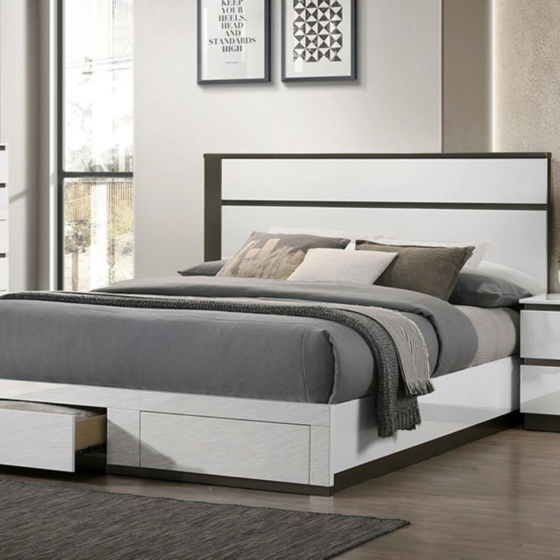 Lightfod Platform Storage Bed, King
