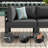 Gillean 8 - Person Modular Patio Conversation Set with Cushions-880619957-907778633