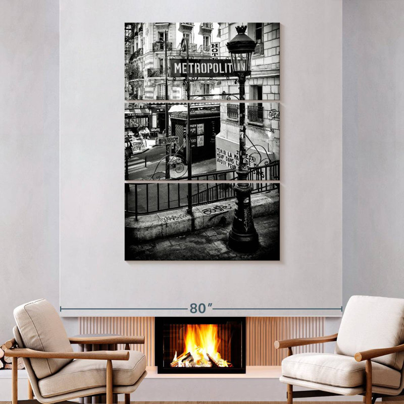 Sireci Paris Metro, 74" H x 48" W