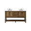 Ensemble de meuble-lavabo double 60 po Bonsai-18403353