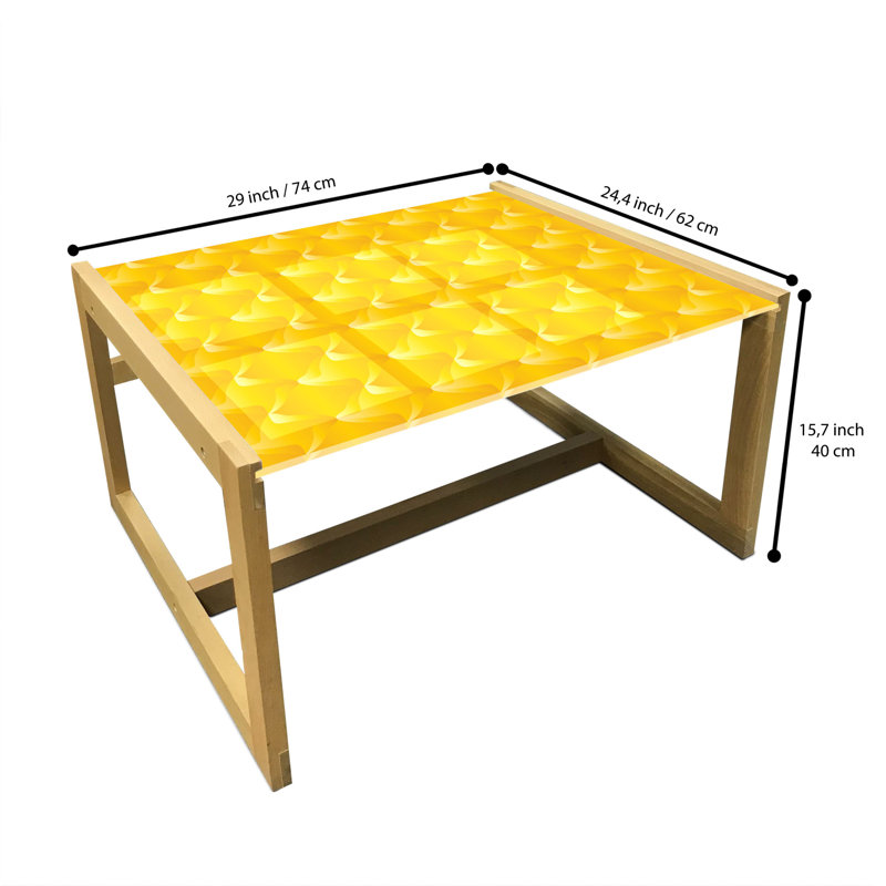 Jakyria Sled Coffee Table, 62cm H x 74cm W x 40cm D