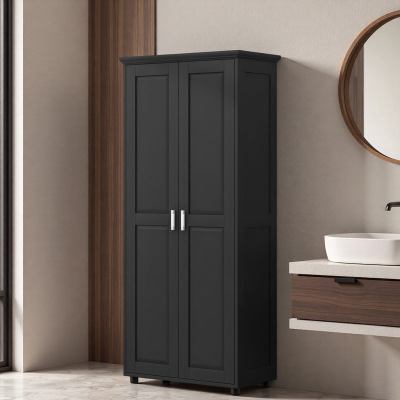 Bathroom Storage Cabinet With Adjustable Shelves