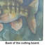 Smallmouth Bass Glass Cutting Board Large