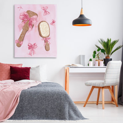 Jolies roses brossées, toile par Ziwei Li