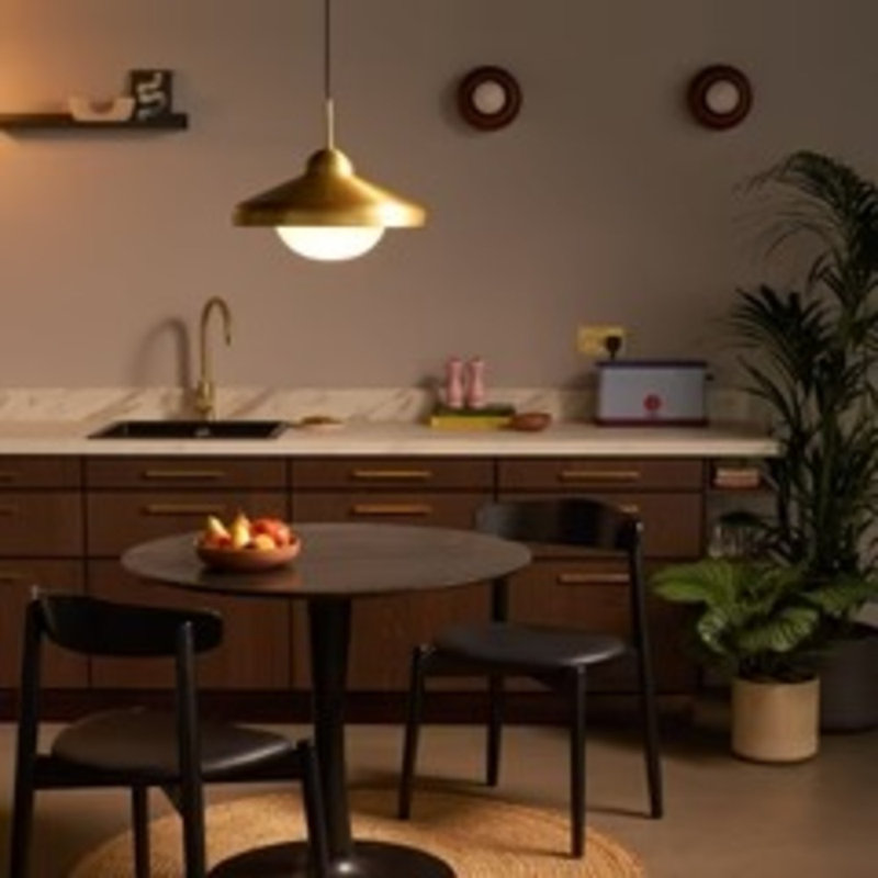 FREYA Pendant Ceiling Light, Brass