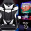 Racing Massage Computer Gaming Chair with Footrest-69583063