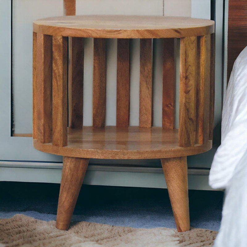 Table de chevet en bois Ariella