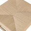Brielle Upholstered Stool with Solid Wood Frame