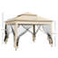 Brayven 3.25m x 3.25m Metal Patiio Gazebo