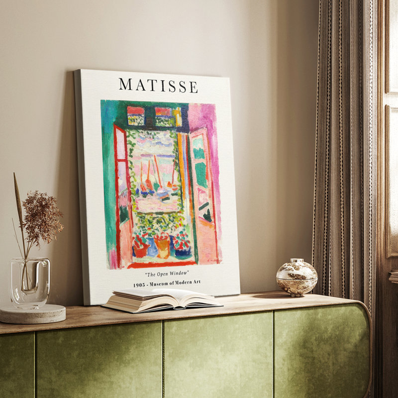 Matisse CL XXX, reproduction d'art encadrée sur mesure, galerie Cavas, H 27 po x l 18 po