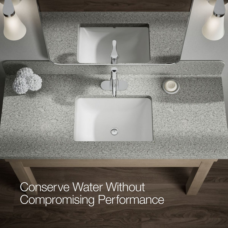 Simplice Single-Handle Bathroom Sink Faucet, 1.2 Gpm, Polished Chrome, 1.0 Gpm
