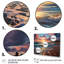 «Sunset Beachside Horizon I», reproduction sur toile-1723423763-1723423977