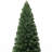 Traditional Pre-Lit Slim Christmas Tree – Illuminated with Warm Lights and Sturdy Metal Stand for Effortless Holiday Charm-2140505571