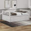 Lit de jour double avec lit gigogne simple et tiroirs-118763482
