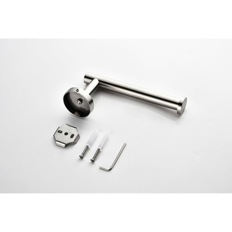 3 Bathroom In Brushed Nickel Finish, Stainless Steel, Modern Style, Scratch-, Rust, Convenient Installation Sort Fittings Nickel, , Corrosion, Straightforward Style