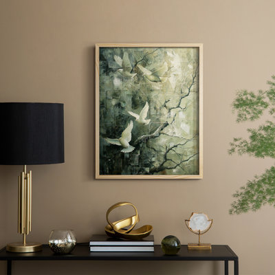 ANIMALS Series LXV, reproduction encadrée - bois massif