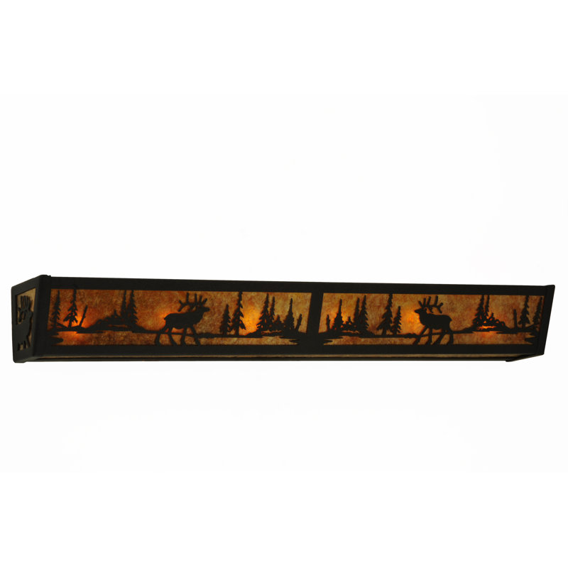 Rustic Lodge 6 - Light Bath Bar