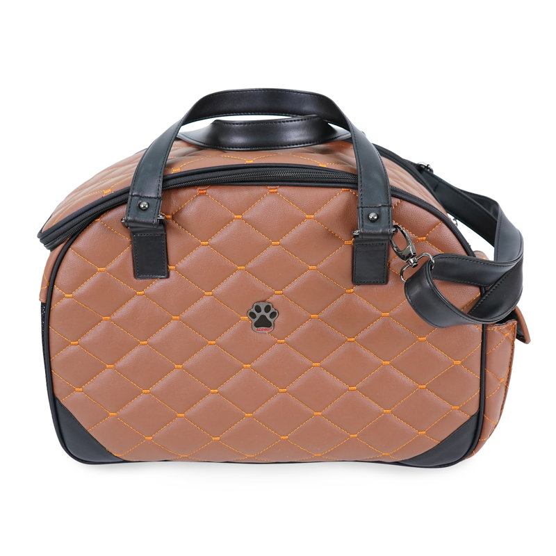 Sac de transport pour animaux Trina, Petit (H 19,7 po x l 13,4 po x P 8,7 po), Chameau