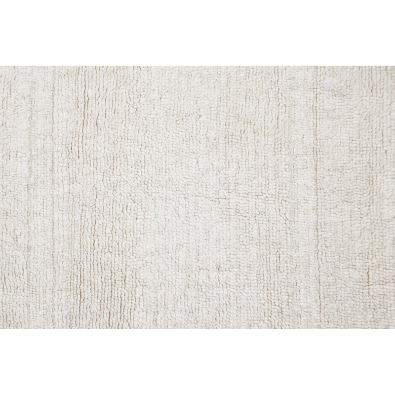 Sheep Of The World Hand Tufted Wool Area Rug in Sheep White, Runner 2'7" x 7'6"