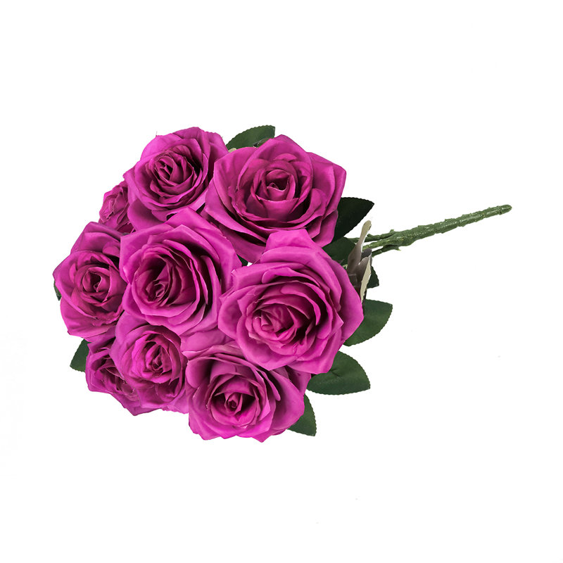 Jaafer Rose Arrangement, Fuchsia