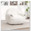 Fauteuil à billes en fausse fourrure-23605266