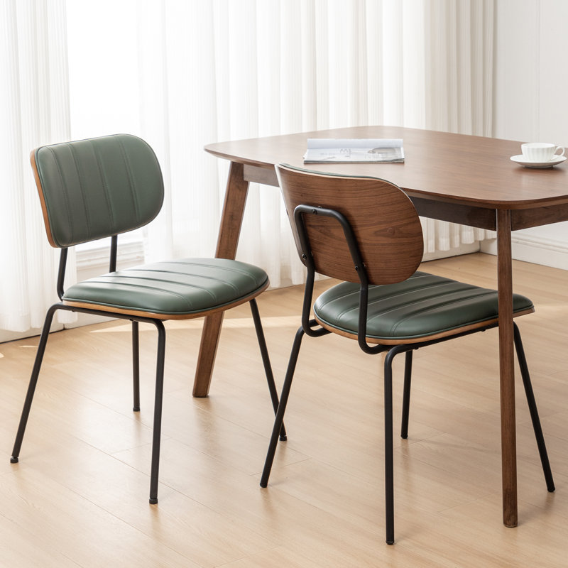 Ketisha Upholstered Dining Chair, Green