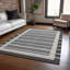 Tapis noir intérieur / extérieur lavable à la machine Christain ACN1399-109530105