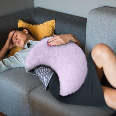 Coussins décoratifs en forme de cœur Hort Puffy - De jolis coussins moelleux comme salon et canapé pour enfants