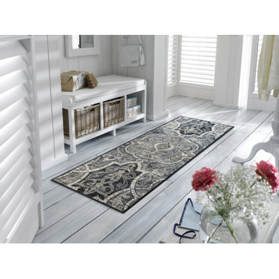 Ventana Non-Slip Floral Doormat
