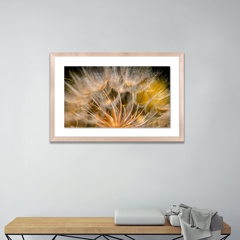 Float Away Print by Geoffrey Baris, 25" H x 40" W x 2.5" D, Natural