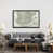 Black Floater Framed