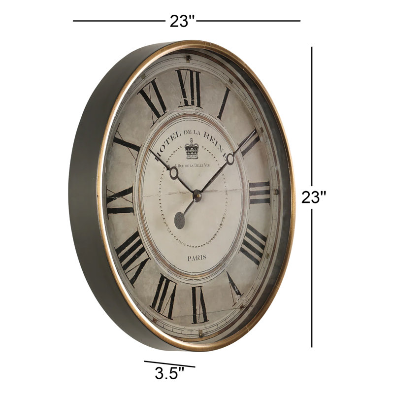 Mcgrail Metal Wall Clock