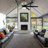 Matte Black Integrated Led 6 Speed Color Changing Indoor Ceiling Fan With Light And Remote-1270113929