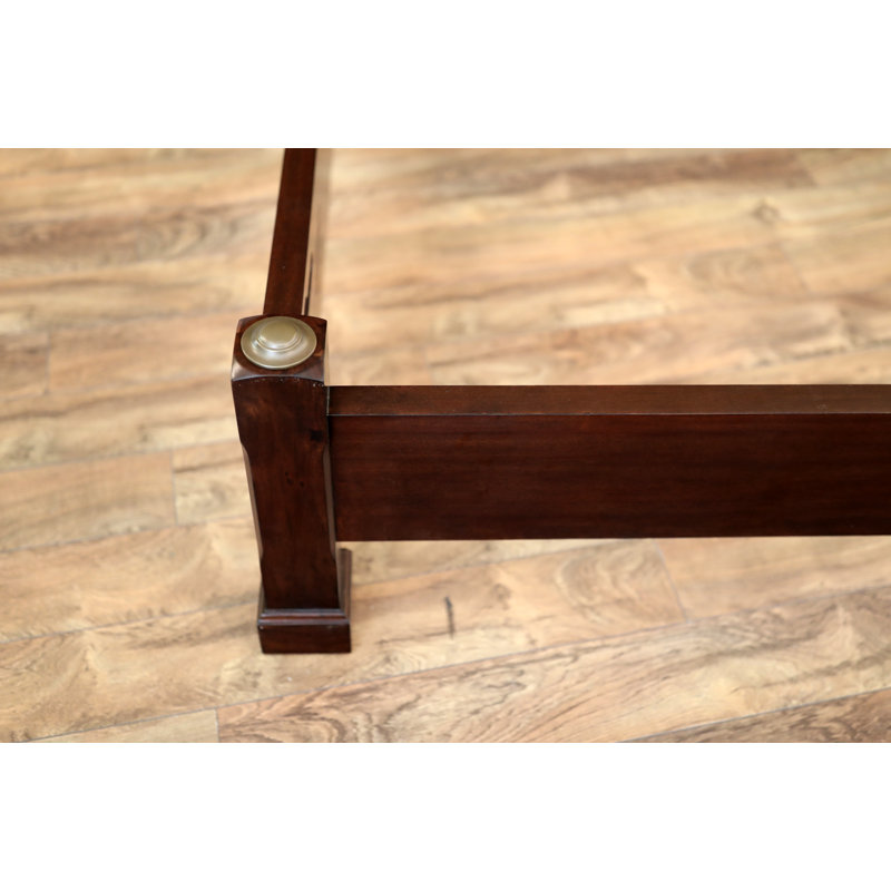 Solid Wood Four Poster Bed, Queen