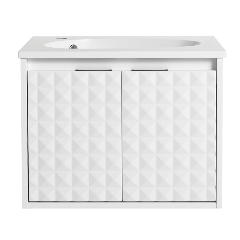 Charolette 24'' Single Bathroom Vanity with Top