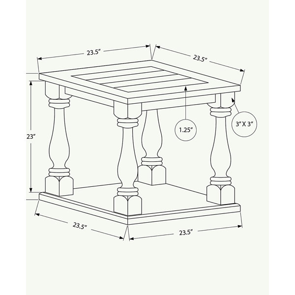 Dimensions du produit