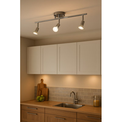 McCallsburg 3-light Spot Light Bar Flush Mount