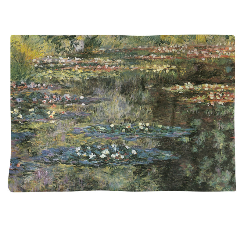 Napperon Water Lily Pond à Giverny, Polyester sergé