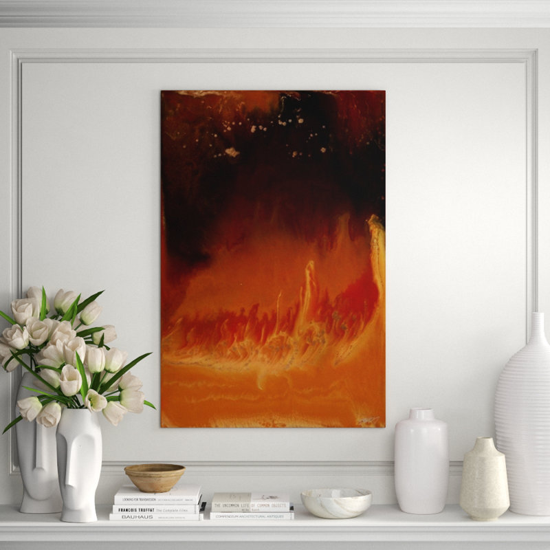 Igneous Painting by Blakely Bering, Outdoor, 45" H x 30" W x 1.5" D