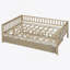 Wood Daybed With Trundle And Fence Guardrails-1902822371-1902822374