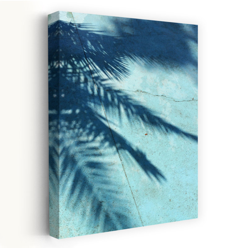 Ombre turquoise - photographie de paysage, art tropical, H 48 po x l 32 po