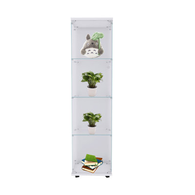 64.56'' H x 16.73'' W Glass Tower Display Cae