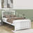 Twin Wood Platform Bed-1238627125
