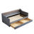 Twin Size Daybed With 2 Storage Drawers And 2-Tier Shelf & /USB/Type-C Port-2099585567