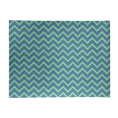 Chenille Chevron Indoor Rug