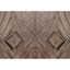 Armoire Mid-Century Mid-Century de 60 po pour la salle à manger, 4 portes à motif concave et convexe, 2 tablettes, grand rangement avec pieds en bois massif-1613858832