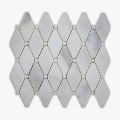 Carreau de mosaïque de mur et de plancher Calacatta