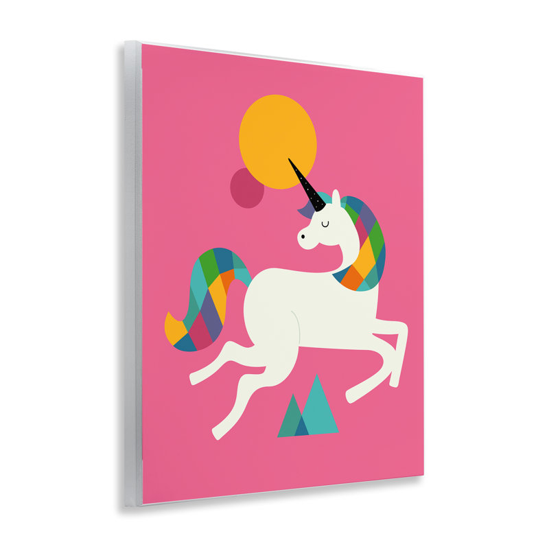 «Minimal Unicorn & Nature», art mural par Andy Westface