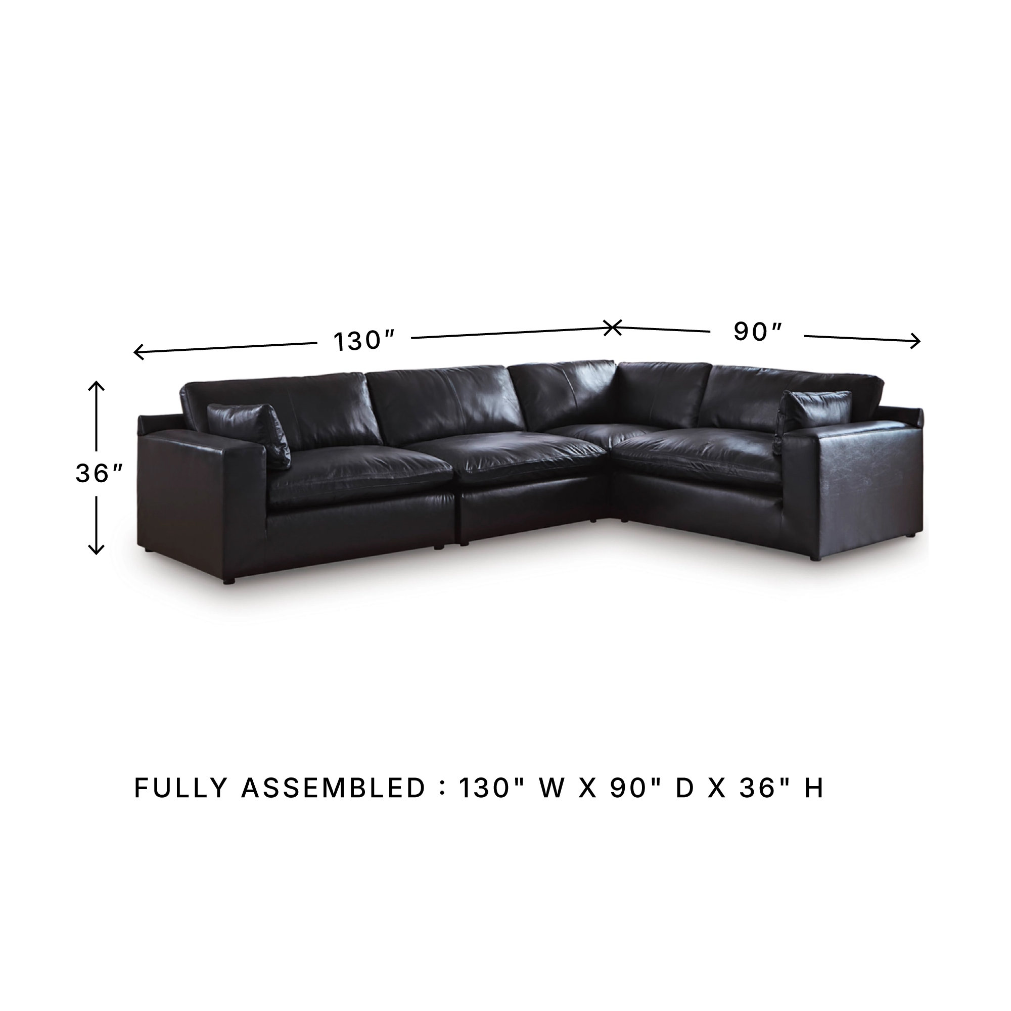 Aberdeen 4-Piece Sectional