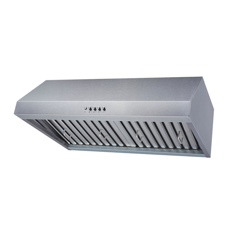 30" 500 CFM Convertible Under Cabinet Range Hood in Stainless Steel With Filter Included